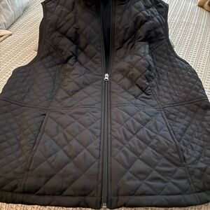 Croft & Barrow Black Quilted Vest